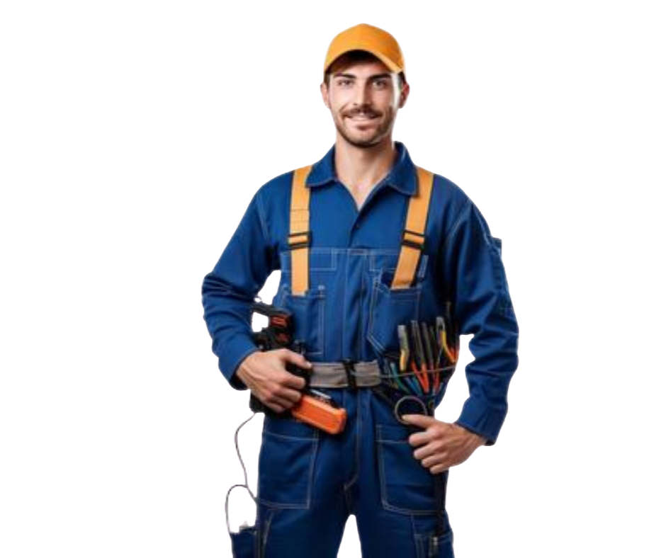 high security lock installation bellerose ny locksmith in a uniform